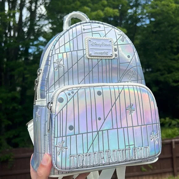 Disney | Bags | Disney Parks Tomorrowland Loungefly Bag New  display picture 3
